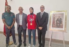 Photo of حفل استقبال على شرف البطلة العالمية أمينة الدحاوي