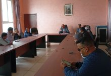 Photo of اجتماع حول تنظيم نقل التلميذات والتلاميذ لزيارة “ملتقى التوجيه المدرسي والمهني والجامعي في دورته الرابعة” بمدينة بيوكرى